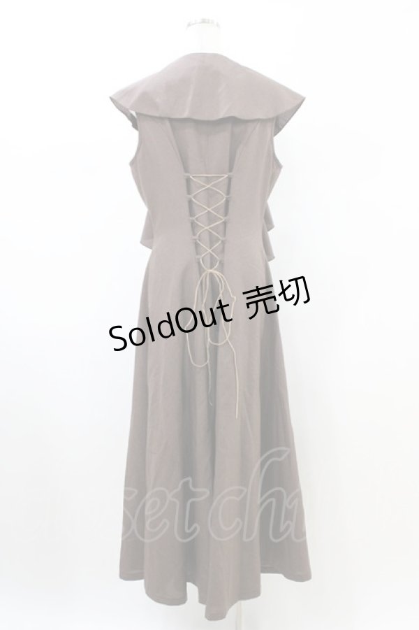 画像2: Fanplusfriend / フラッフィーベスト  ブラウン H-26-02-14-1022-GO-TO-KB-ZH (2)