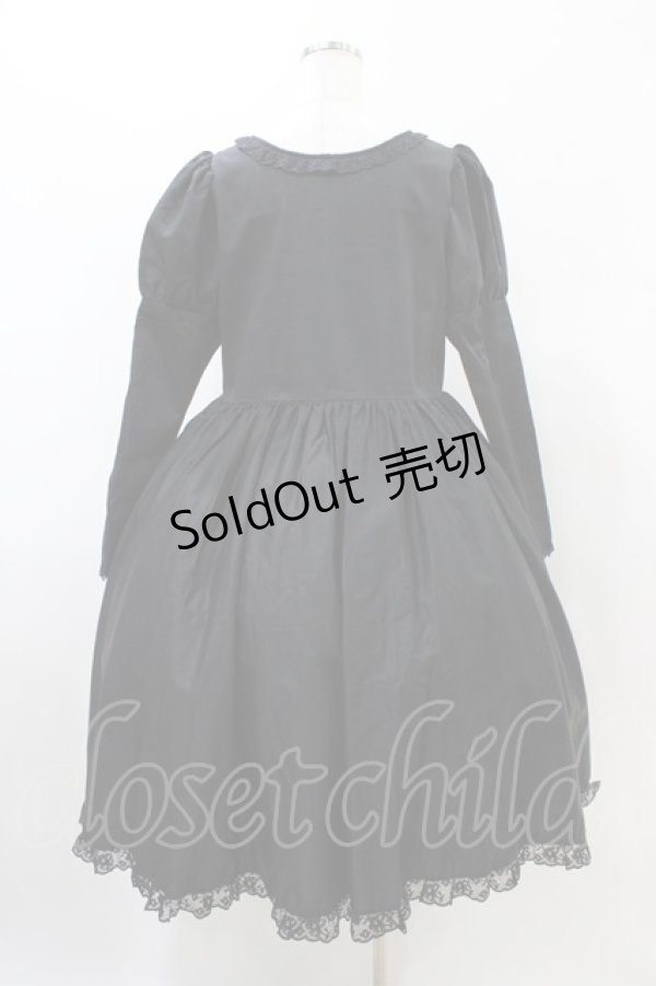 画像2: marcHenTica / エーベル・マリアンヌワンピース Princess(フリー) ブラック H-26-02-14-1027-LO-SK-KB-ZH (2)