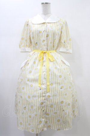 画像: Melody BasKet / Marguerite honey beeワンピース M イエロー H-26-02-14-1028-LO-OP-KB-ZH