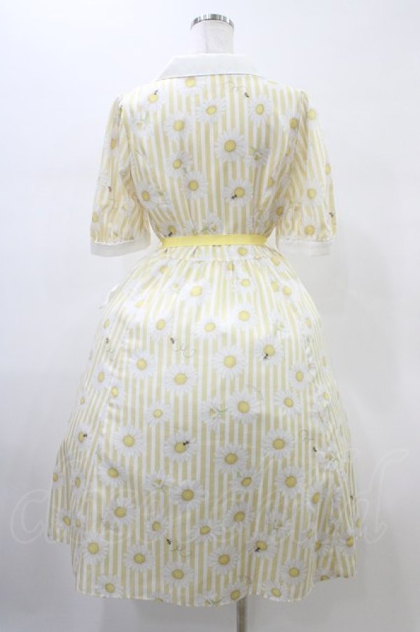 画像2: Melody BasKet / Marguerite honey beeワンピース M イエロー H-26-02-14-1028-LO-OP-KB-ZH (2)