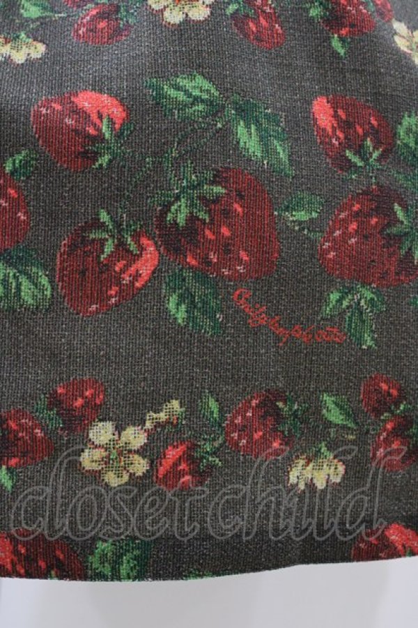 画像5: Emily Temple cute / いちごゴブランキャミソールワンピース  ブラック H-26-02-14-1029-ET-OP-KB-ZH (5)