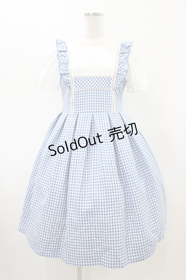 画像1: Emily Temple cute / Dorothyワンピース  ブルー H-26-02-14-1032-ET-OP-KB-ZH (1)