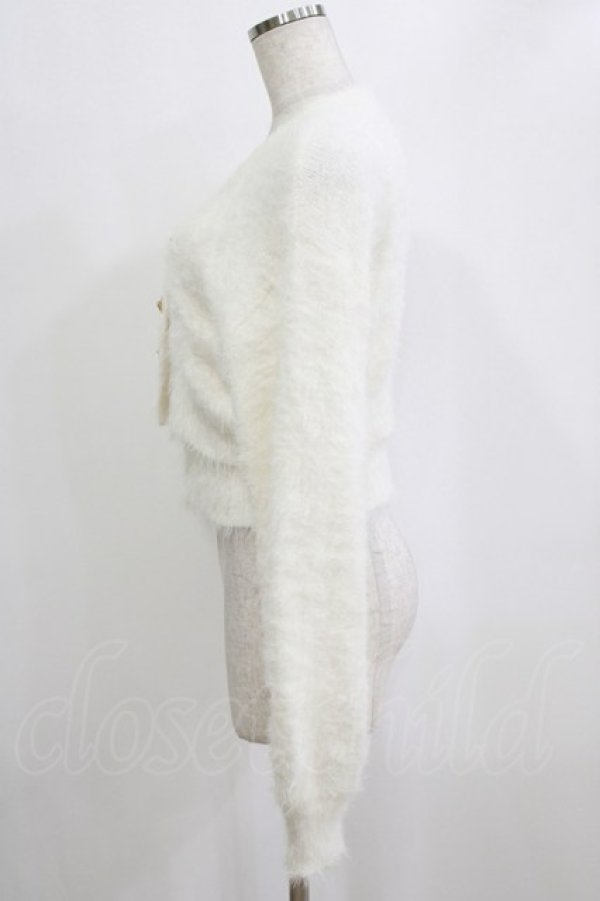 画像2: couture BY ROJITA / リボン釦キャミ付きシャギーミニCD Free オフ H-26-02-14-056-GO-TO-NS-ZH (2)