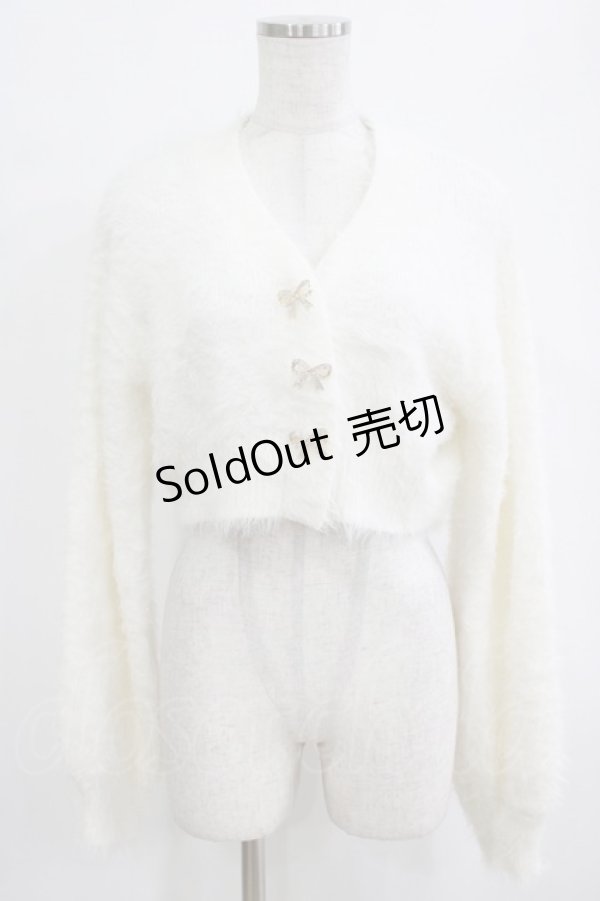 画像4: couture BY ROJITA / リボン釦キャミ付きシャギーミニCD Free オフ H-26-02-14-056-GO-TO-NS-ZH (4)