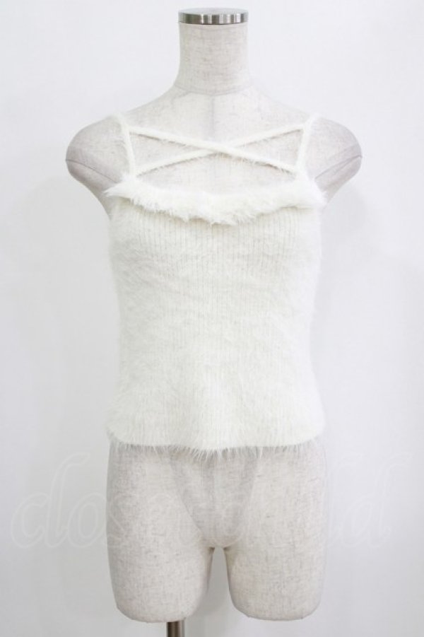 画像7: couture BY ROJITA / リボン釦キャミ付きシャギーミニCD Free オフ H-26-02-14-056-GO-TO-NS-ZH (7)