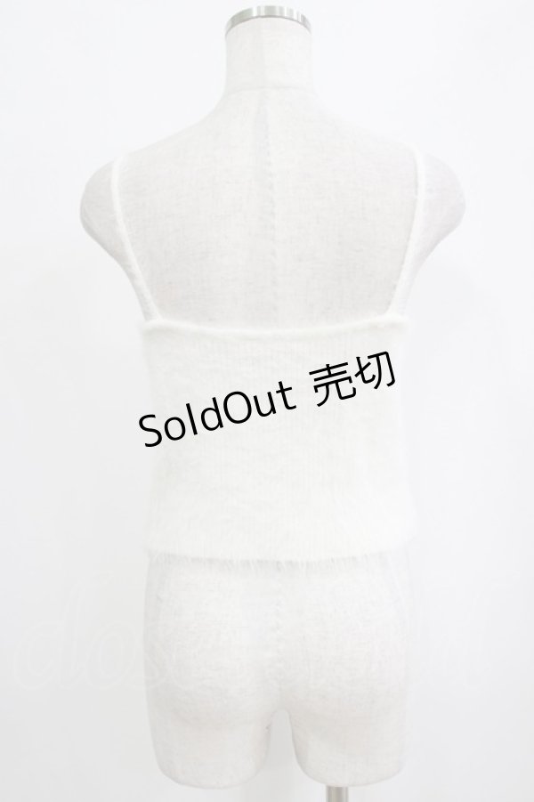 画像8: couture BY ROJITA / リボン釦キャミ付きシャギーミニCD Free オフ H-26-02-14-056-GO-TO-NS-ZH (8)