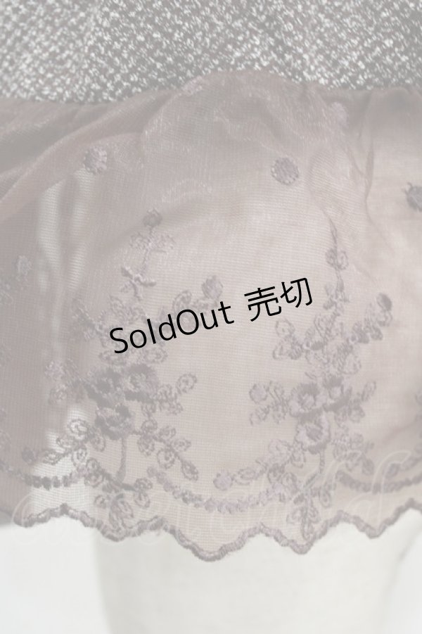 画像4: axes femme / レイヤード風プルオーバー M ブラウン H-26-02-14-057-AX-TO-NS-ZH (4)