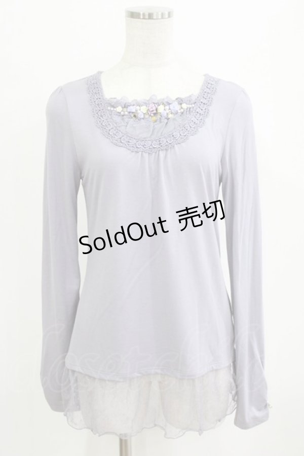 画像1: axes femme / ガーデンインナープルオーバー M パープル H-26-02-14-059-AX-TO-NS-ZH (1)