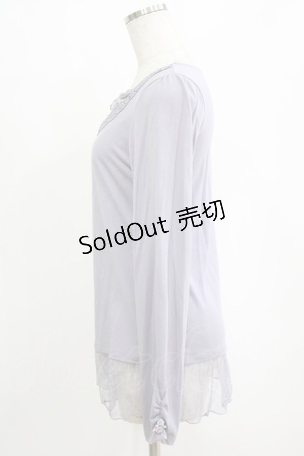 画像2: axes femme / ガーデンインナープルオーバー M パープル H-26-02-14-059-AX-TO-NS-ZH (2)