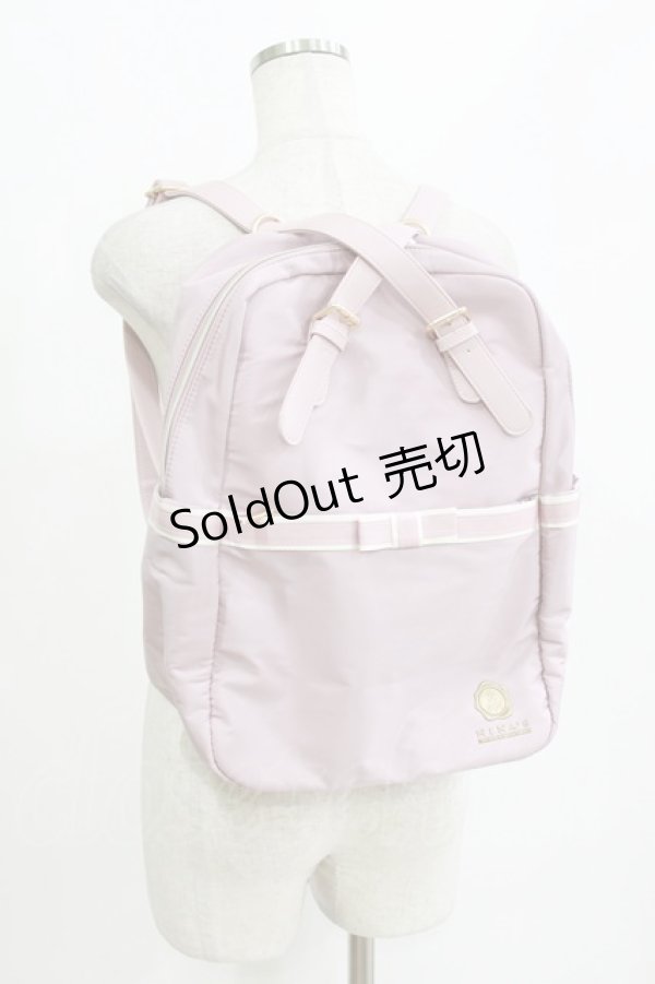 画像1: m petit by misako / NINA'S コラボ AM2WAYリュック  ピンク H-26-02-14-063-LO-BG-NS-ZH (1)