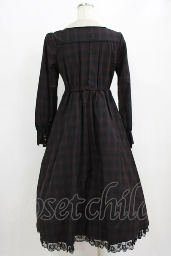 画像3: axes femme / リボンタイ付きクラシックワンピース M ブラック H-26-02-14-007-AX-OP-NS-ZH (3)