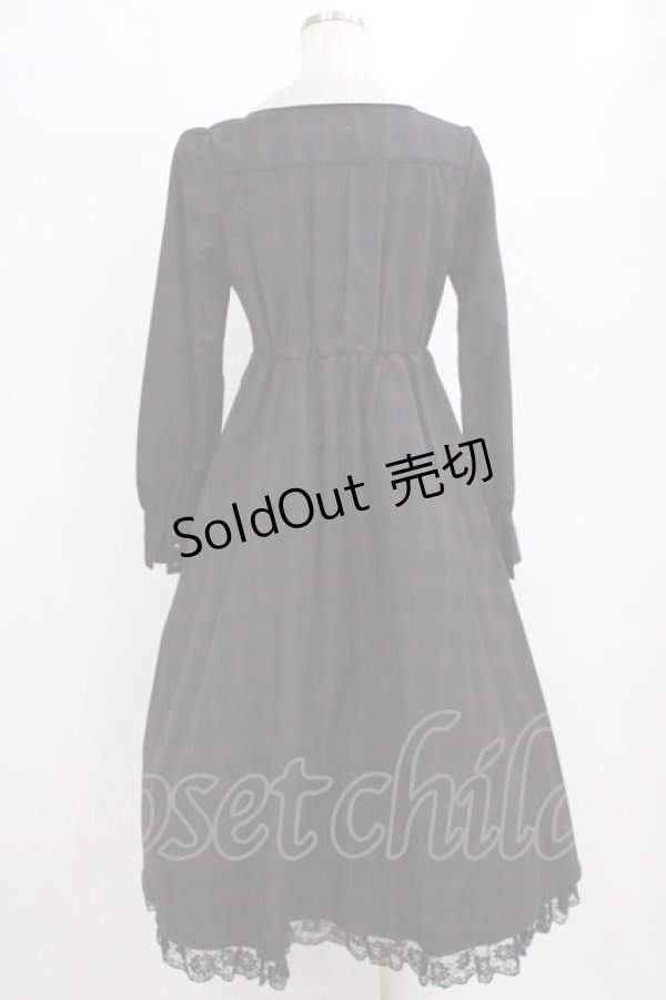 画像3: axes femme / リボンタイ付きクラシックワンピース M ブラック H-26-02-14-007-AX-OP-NS-ZH (3)