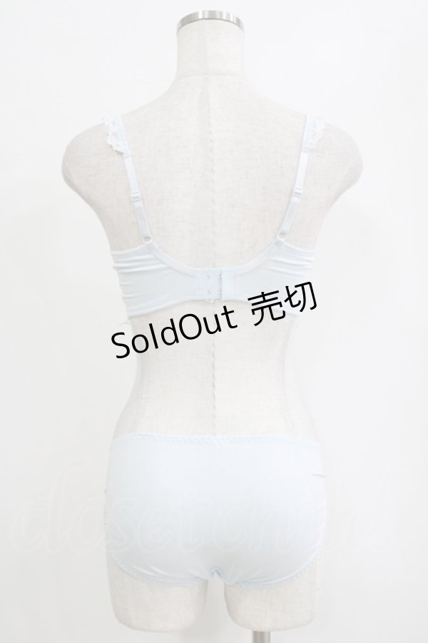 画像2: m petit by misako / AO*ブラショーツセット L サックス H-26-02-14-069-LO-TO-NS-ZH (2)