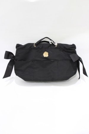 画像: m petit by misako / AM*バッグインポーチ  ブラック H-26-02-14-070-LO-ZA-NS-ZH