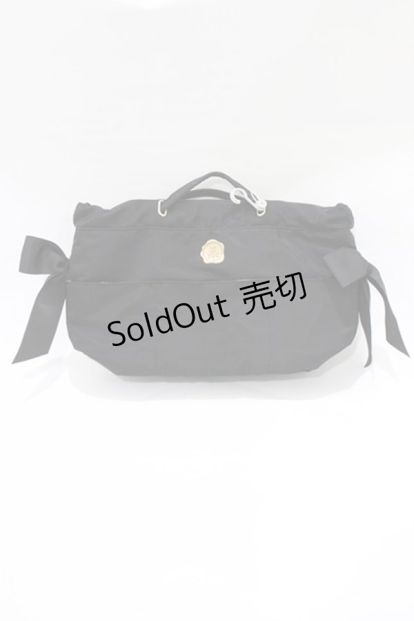 画像1: m petit by misako / AM*バッグインポーチ  ブラック H-26-02-14-070-LO-ZA-NS-ZH (1)