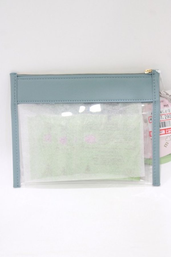 画像2: m petit by misako / AM*コウチャツキクリアP（紅茶無し）  サックス H-26-02-14-075-LO-ZA-NS-ZH (2)