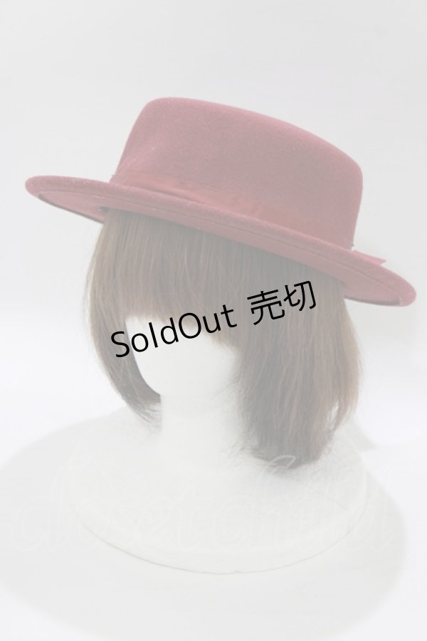 画像1: m petit by misako / サンリオキャラクターズコラボ ハローキティ カンカン帽  レッド H-26-02-14-083-LO-AC-NS-ZH (1)