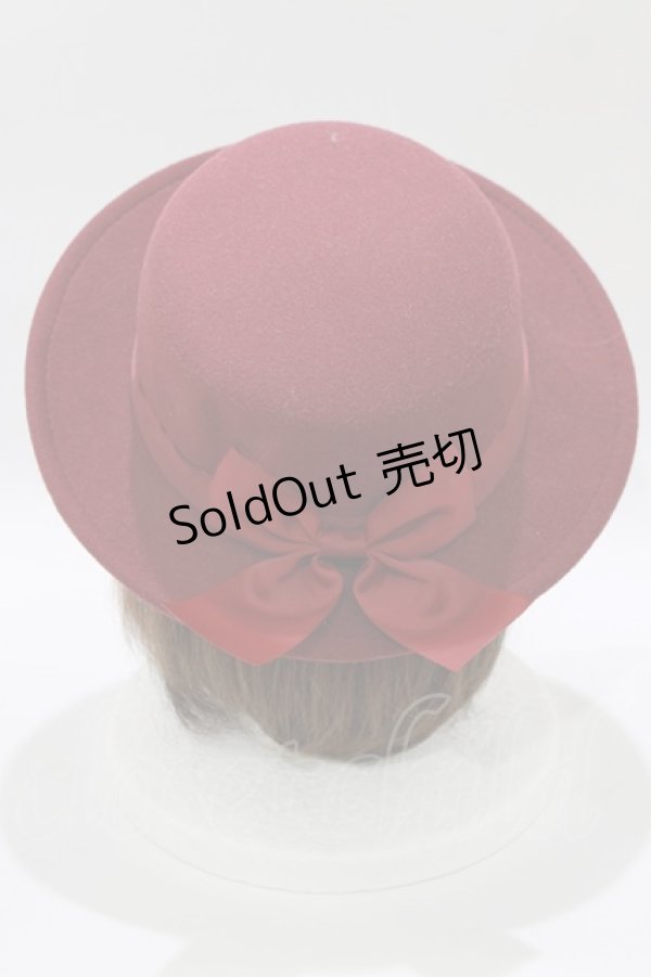 画像2: m petit by misako / サンリオキャラクターズコラボ ハローキティ カンカン帽  レッド H-26-02-14-083-LO-AC-NS-ZH (2)