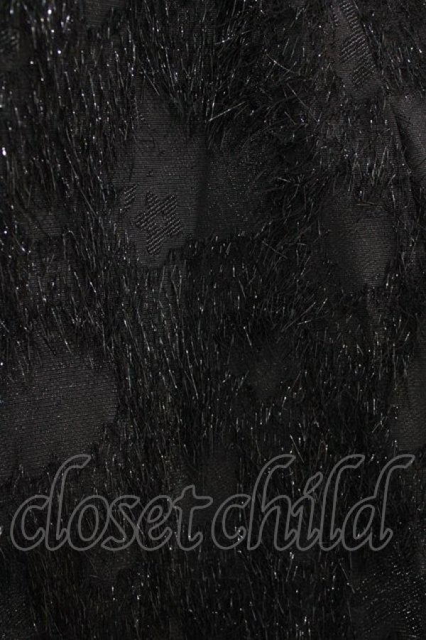 画像4: axes femme POETIQUE / カットジャガードキャミワンピ M ブラック H-26-02-14-010-AX-OP-NS-ZH (4)