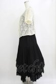 画像2: axes femme / レースボレロドッキングワンピース M ブラック H-26-02-14-011-AX-OP-NS-ZH (2)