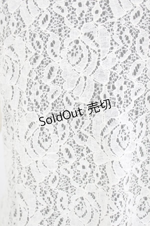 画像4: axes femme / レースボレロドッキングワンピース M ブラック H-26-02-14-011-AX-OP-NS-ZH (4)