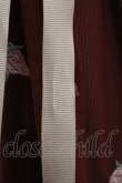 画像5: an another angelus / フラワーロゴ刺繍チュールスカート Free Bordeaux H-26-02-14-021-CA-SK-NS-ZH (5)