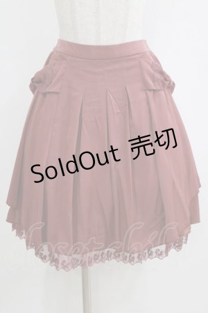 画像: axes femme / サイドリボンスカート M ピンク H-26-02-14-023-AX-SK-NS-ZH