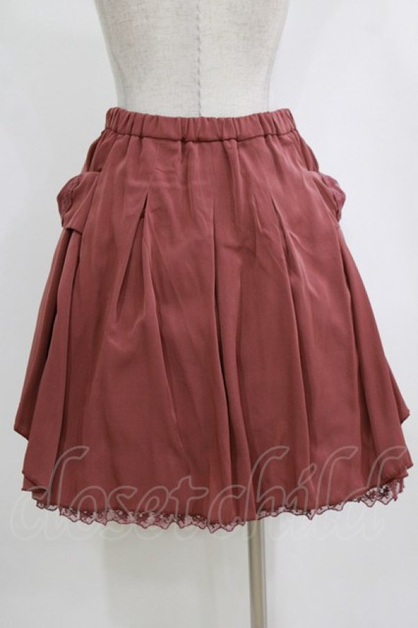 画像3: axes femme / サイドリボンスカート M ピンク H-26-02-14-023-AX-SK-NS-ZH (3)