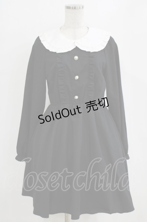 画像1: Honey Cinnamon / 2022年福袋ワンピース Free ブラック H-26-02-14-024-LO-OP-NS-ZH (1)