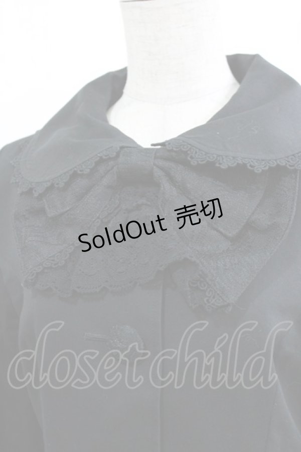 画像4: BABY,THE STARS SHINE BRIGHT / プリンセスレーススプリングコート Free ブラック H-26-02-15-024-BA-CO-NS-ZH (4)