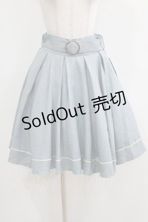 画像: Kurumi Collaboration / フレアマリンアカデミアスカート L ブルー H-26-02-15-025-GO-SK-NS-ZH