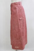 画像2: PINK HOUSE / ワッペンスカート Free レッド H-26-02-15-029-LO-SK-NS-ZH (2)