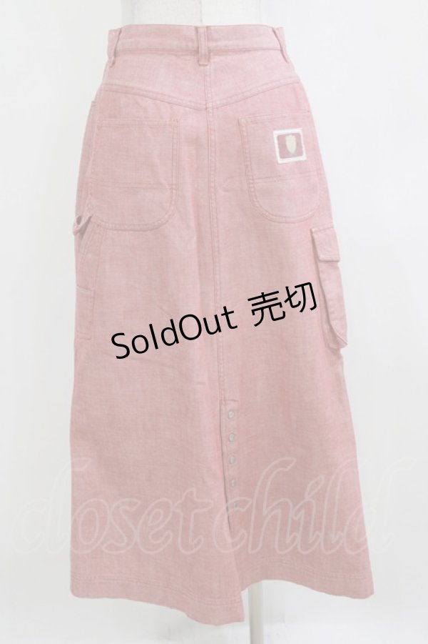 画像3: PINK HOUSE / ワッペンスカート Free レッド H-26-02-15-029-LO-SK-NS-ZH (3)