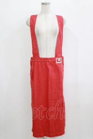 画像: PINK HOUSE / サスペンダースカート Free レッド H-26-02-15-030-LO-SK-NS-ZH