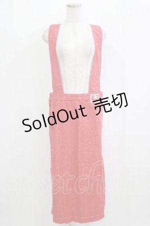 画像: PINK HOUSE / サスペンダースカート Free レッド H-26-02-15-030-LO-SK-NS-ZH