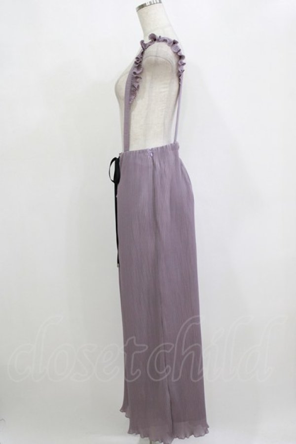 画像2: EATME / FRONTレースアッププリーツパンツ S ラベンダー H-26-02-15-033-LO-PA-NS-ZH (2)