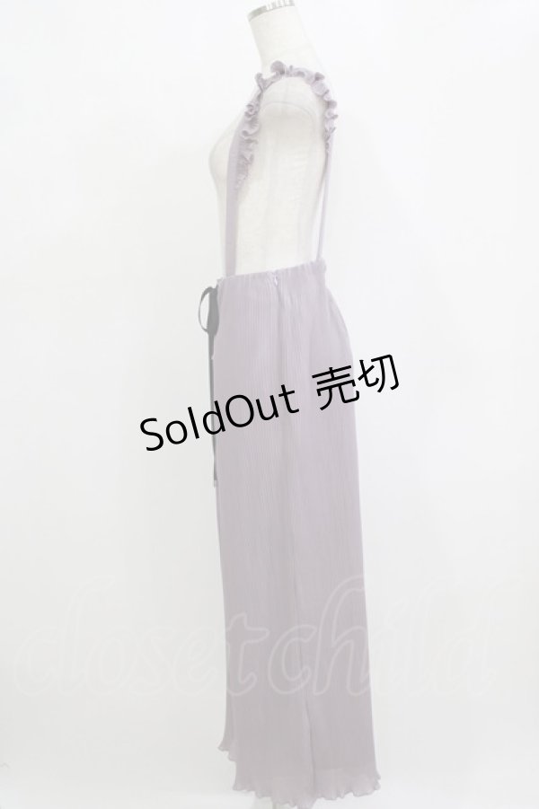 画像2: EATME / FRONTレースアッププリーツパンツ S ラベンダー H-26-02-15-033-LO-PA-NS-ZH (2)