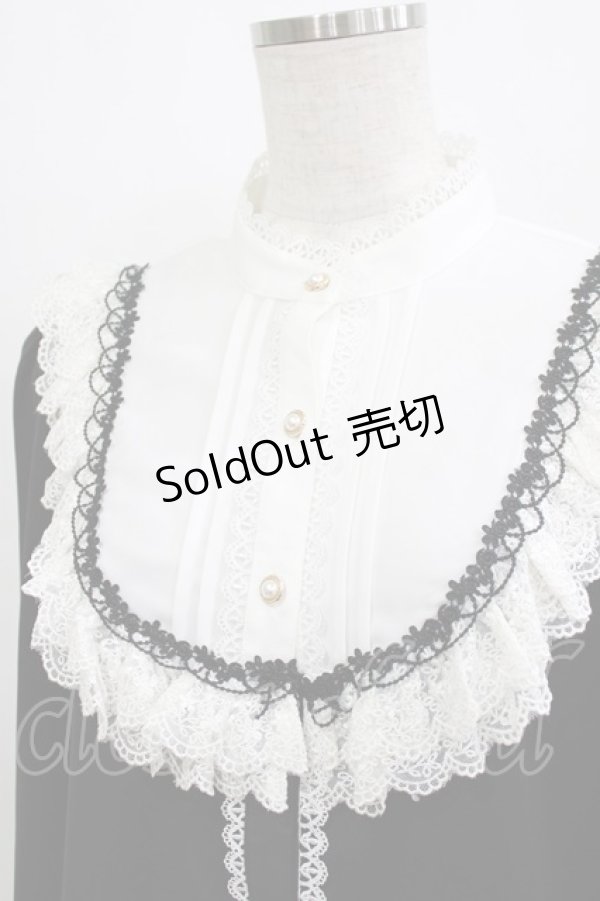 画像4: Chalmiere / ヨーク切り替えブラウス M ブラック H-26-02-15-035-0-BL-NS-ZH (4)