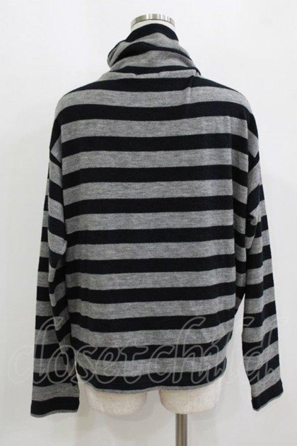 画像3: EATME / ボーダーニット Free グレー/ブラック H-26-02-15-041-LO-TO-NS-ZH (3)