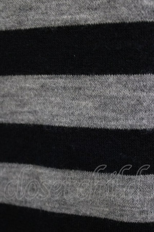 画像4: EATME / ボーダーニット Free グレー/ブラック H-26-02-15-041-LO-TO-NS-ZH (4)