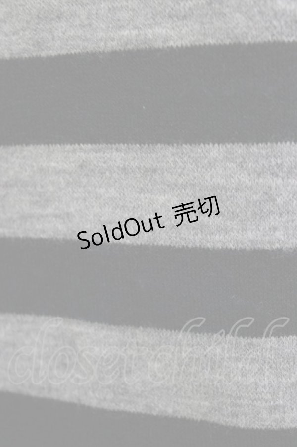 画像4: EATME / ボーダーニット Free グレー/ブラック H-26-02-15-041-LO-TO-NS-ZH (4)