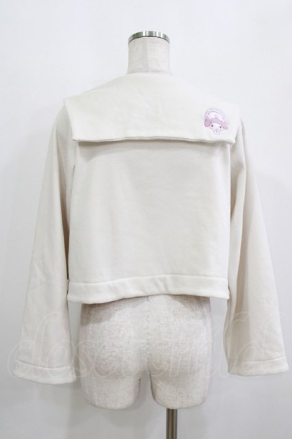 画像3: m petit by misako / サンリオキャラクターズコラボ マイメロディセーラーカーディガン 150cm オフ H-26-02-15-042-LO-TO-NS-ZH (3)
