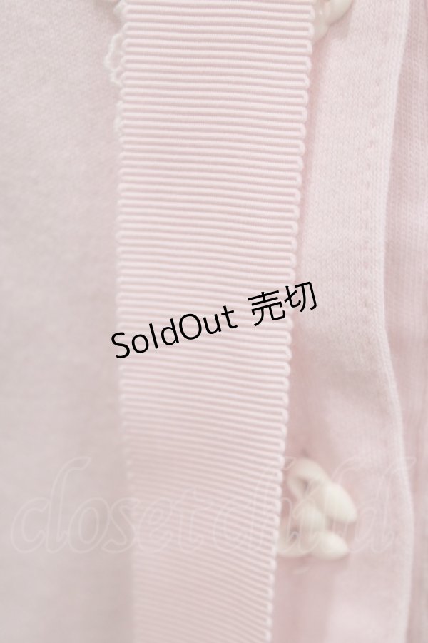 画像5: BABY,THE STARS SHINE BRIGHT / リボン釦のうさみみカーディガン Free ピンク H-26-02-15-043-BA-TO-NS-ZH (5)