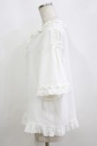画像2: 幽三巷（海外ロリータブランド） / フリルブラウス 2XL オフ H-26-02-15-045-PU-BL-NS-ZH (2)