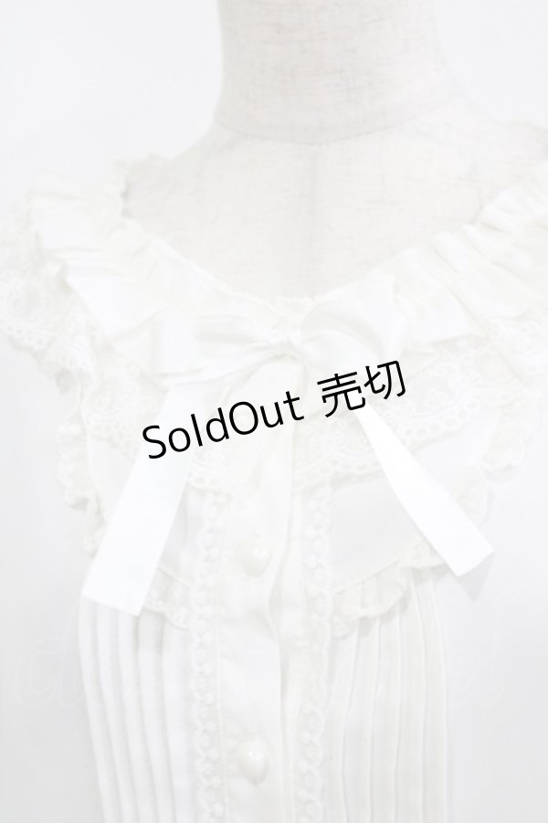 画像4: 幽三巷（海外ロリータブランド） / フリルブラウス 2XL オフ H-26-02-15-045-PU-BL-NS-ZH (4)