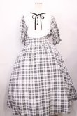 画像1: m petit by misako / チェックキリカエワンピース L オフ H-26-02-15-1001-LO-OP-NS-ZH (1)