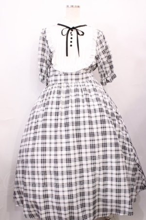 画像: m petit by misako / チェックキリカエワンピース L オフ H-26-02-15-1001-LO-OP-NS-ZH