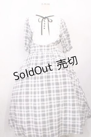 画像: m petit by misako / チェックキリカエワンピース L オフ H-26-02-15-1001-LO-OP-NS-ZH