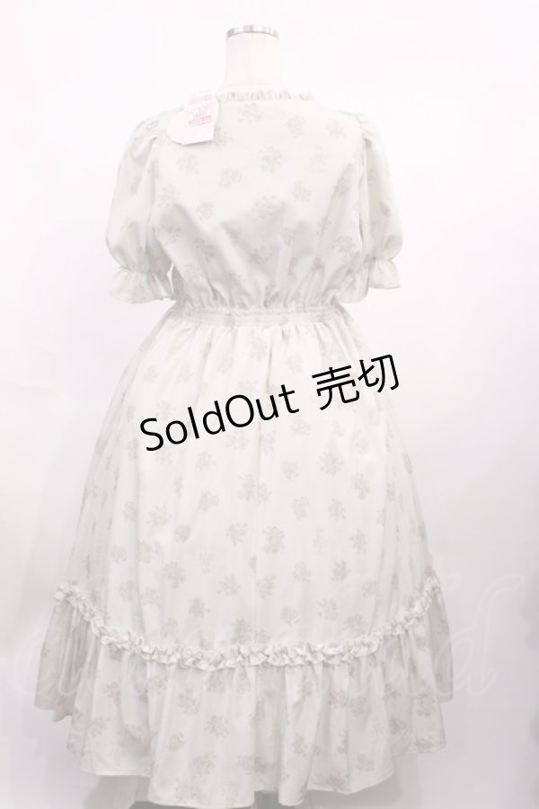 画像2: m petit by misako / MSKハナガラスクエアNOP L アイボリー H-26-02-15-1005-LO-OP-NS-ZH (2)