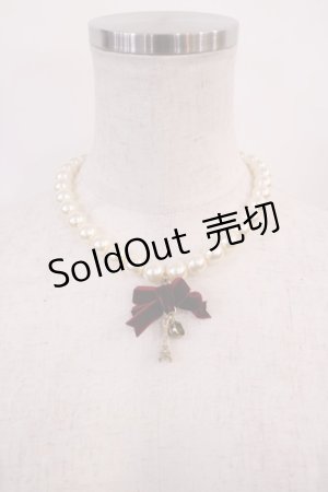 画像: LIZ LISA / パールネックレス  ワイン H-26-02-15-1016-LO-AC-NS-ZH